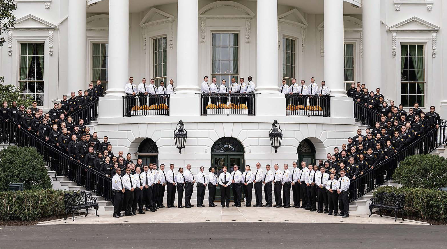 Uniformed Division at the White House